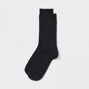 Black Uniqlo Colorful 50 Men Socks | 7832073