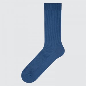 Blue Uniqlo Colorful 50 Men Socks | 3919591