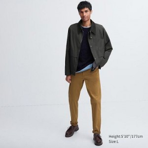 Brown Uniqlo Ultra Stretch Color Women Jeans | 5077835