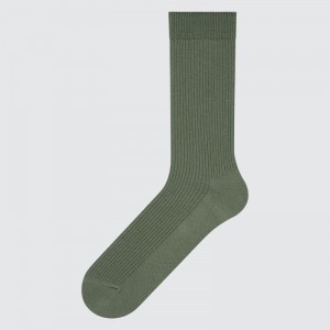Green Uniqlo Colorful 50 Men Socks | 7837521