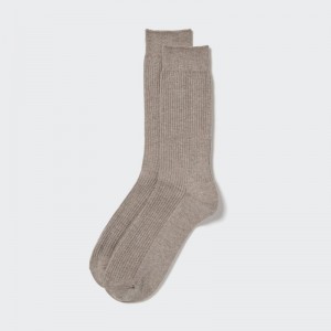 Grey Uniqlo Colorful 50 Men Socks | 2391319