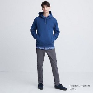 Grey Uniqlo Ultra Stretch Color Women Jeans | 7590530