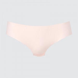 Pink Uniqlo AIRism Ultra Seamless Regular Women Briefs | 4635241