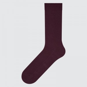 Red Uniqlo Colorful 50 Men Socks | 8735704