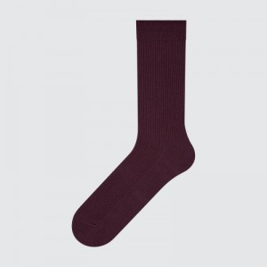 Red Uniqlo Colorful 50 Women Socks | 1331140
