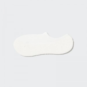 White Uniqlo Pile Low Cut Men Socks | 6466629