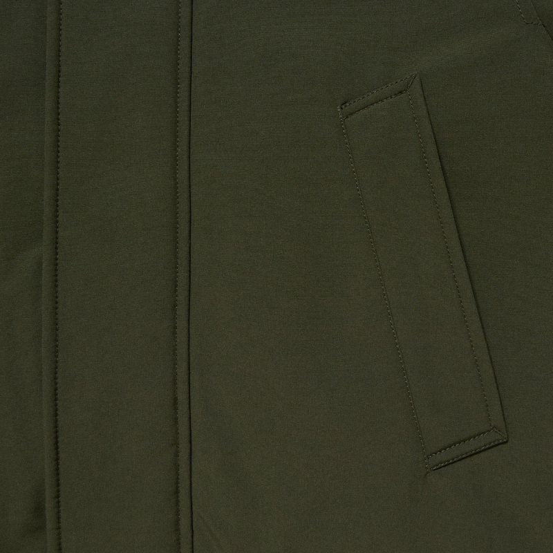 Beige Uniqlo Ultra Warm Hybrid Down Men Coats | 7234638