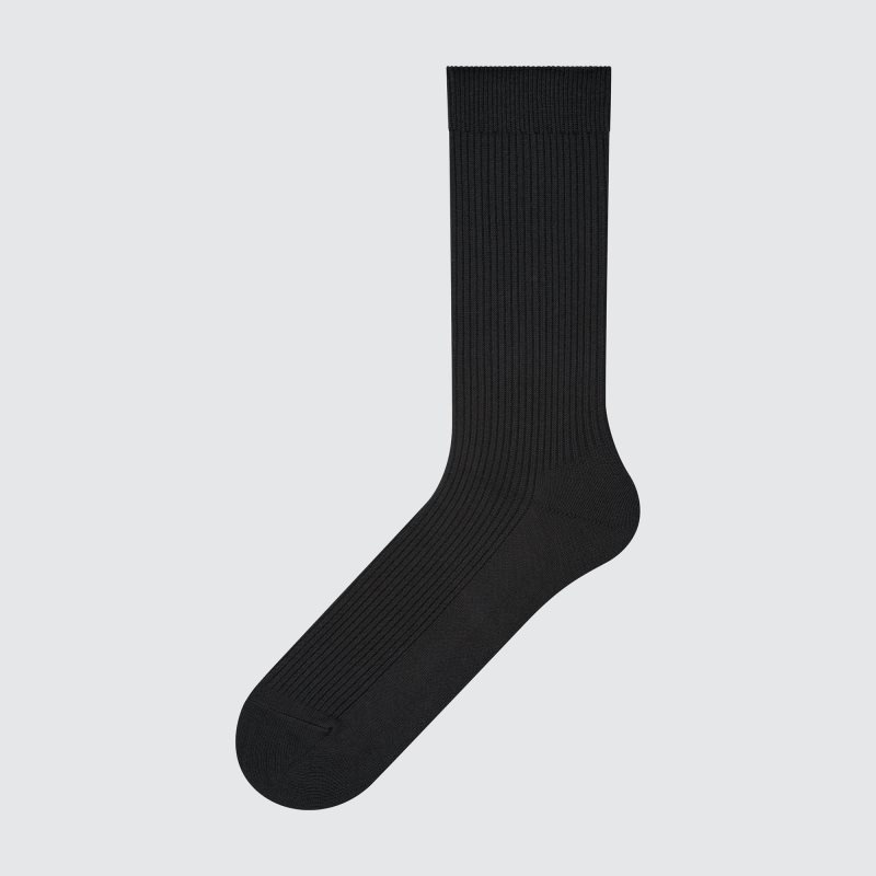 Black Uniqlo Colorful 50 Men Socks | 4667066