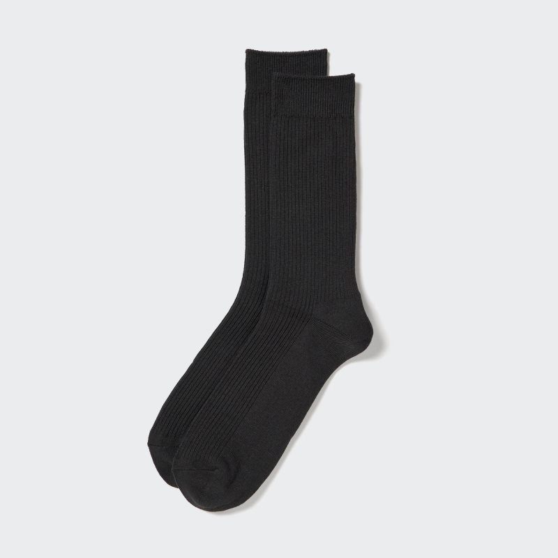 Black Uniqlo Colorful 50 Men Socks | 5817585