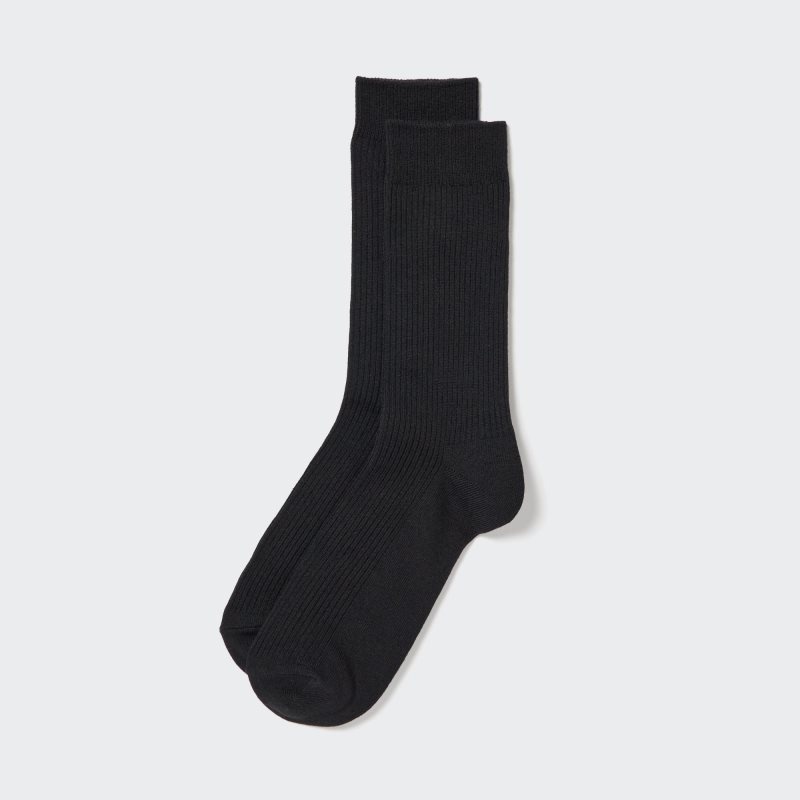 Black Uniqlo Colorful 50 Men Socks | 7832073