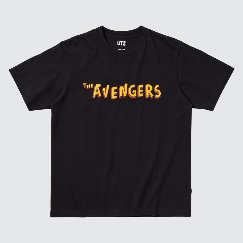 Black Uniqlo Magic For All Favorites Ut Short-sleeve Graphic Men T Shirts | 801682