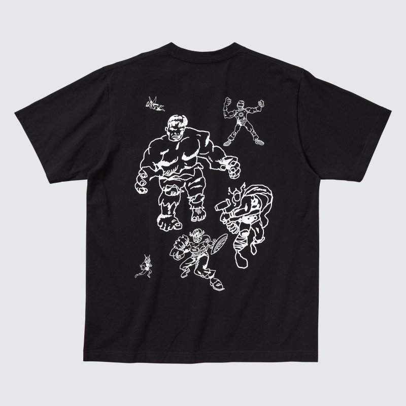 Black Uniqlo Magic For All Favorites Ut Short-sleeve Graphic Men T Shirts | 801682