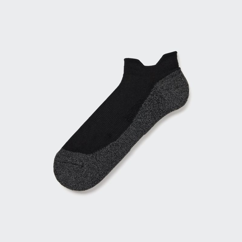 Black Uniqlo Sports Short Men Socks | 2388972