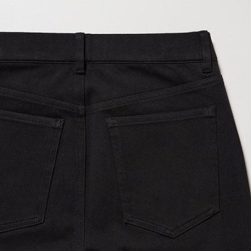 Black Uniqlo Ultra Stretch Women Pants | 2250382