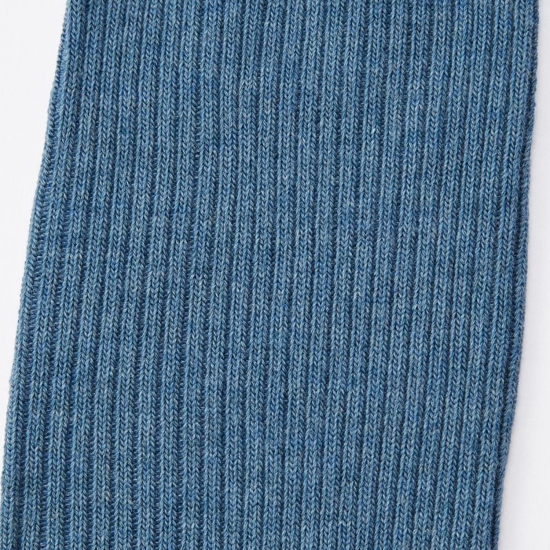 Blue Uniqlo Colorful 50 Men Socks | 8804352