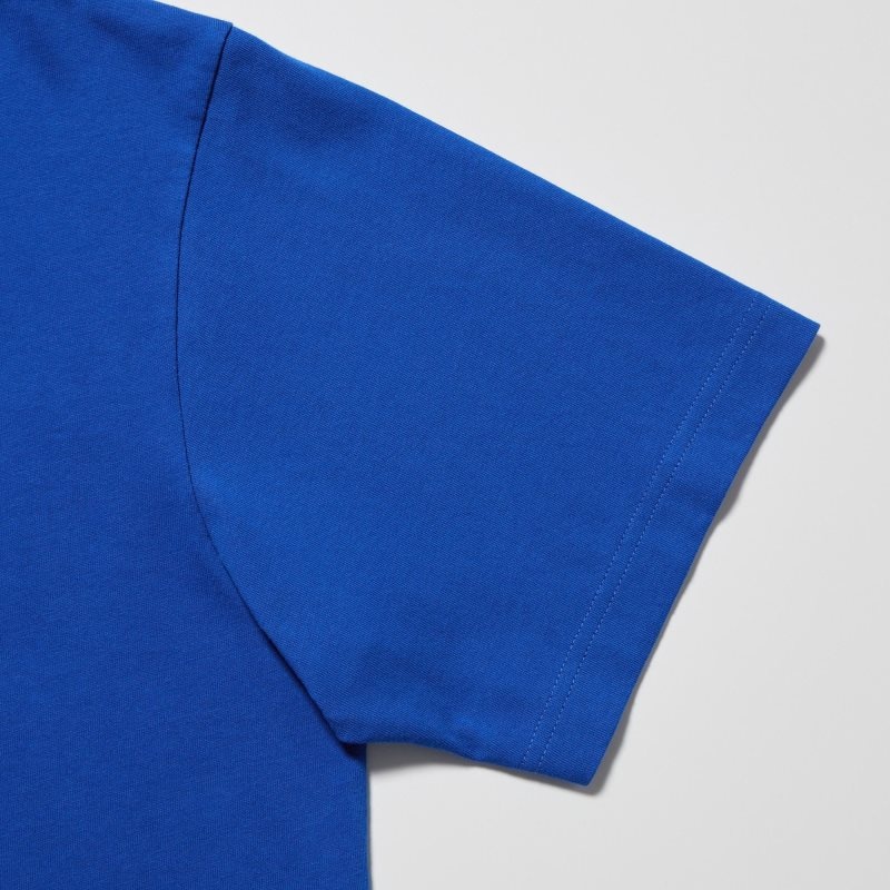 Blue Uniqlo Dragon Ball Ut Short-sleeve Graphic Men T Shirts | 4889625