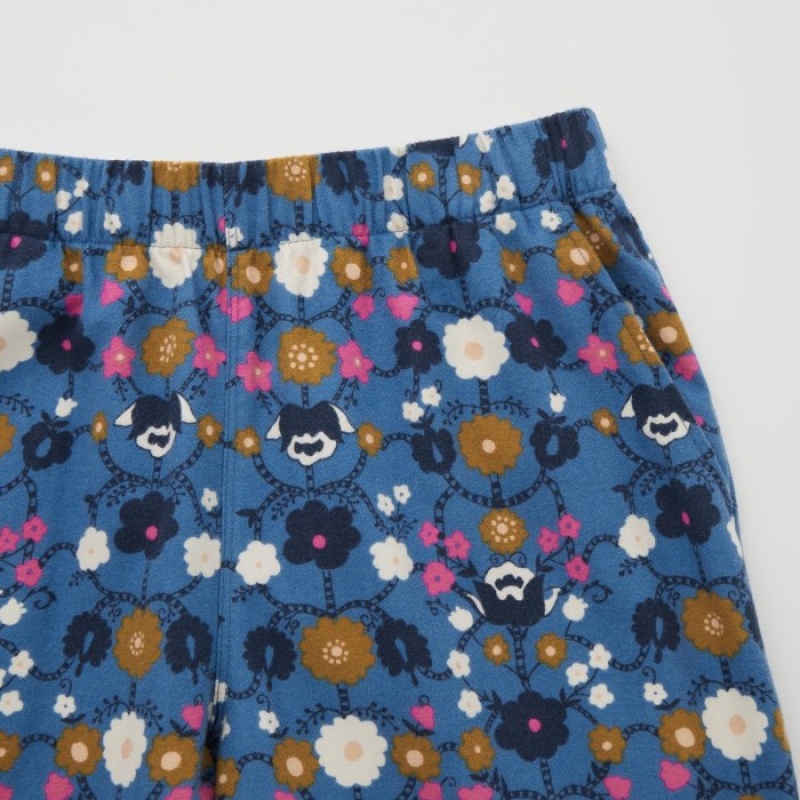 Blue Uniqlo Flannel Lounge Women Pants | 5561327