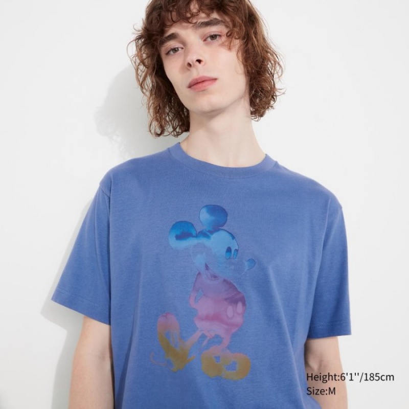 Blue Uniqlo MAGIC FOR ALL FOREVER UT Short-Sleeve Women T Shirts | 3369777
