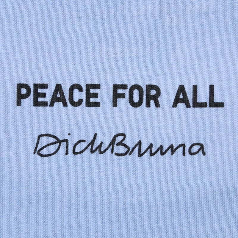 Blue Uniqlo Peace For All Dick Bruna Short-sleeve Graphic Men T Shirts | 2874678