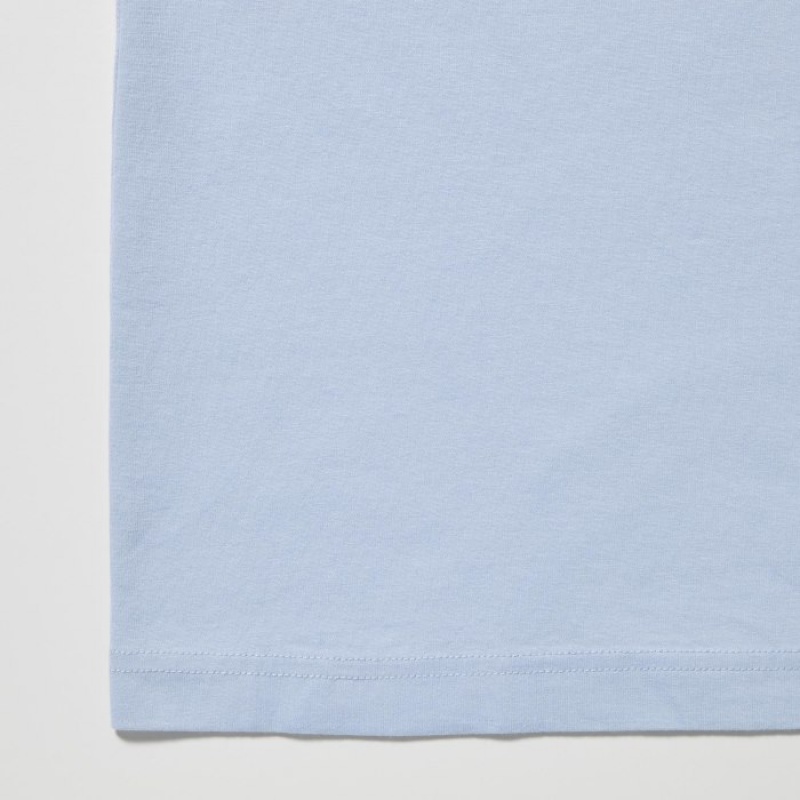 Blue Uniqlo The Brands Hawaii UT Short-Sleeve Matsumoto Shave Ice Women T Shirts | 2732374