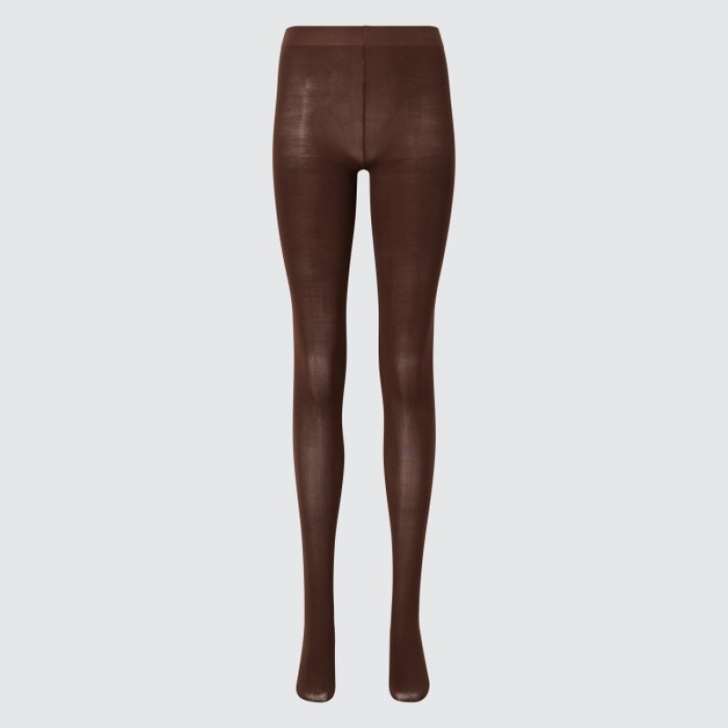 Brown Uniqlo HEATTECH Women Tight | 7737213