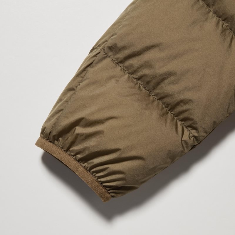 Brown Uniqlo Recycled Down Men Jackets | 8365864