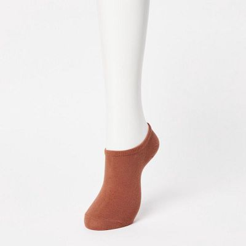 Brown Uniqlo Short (3 Pairs) Women Socks | 6418964