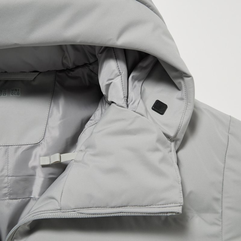 Green Uniqlo 3d Cut Seamless Down Men Parka | 1830683
