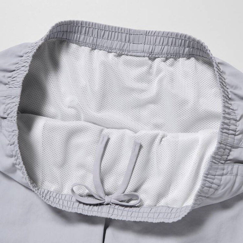 Grey Uniqlo Active Swim Men Shorts | 9525263