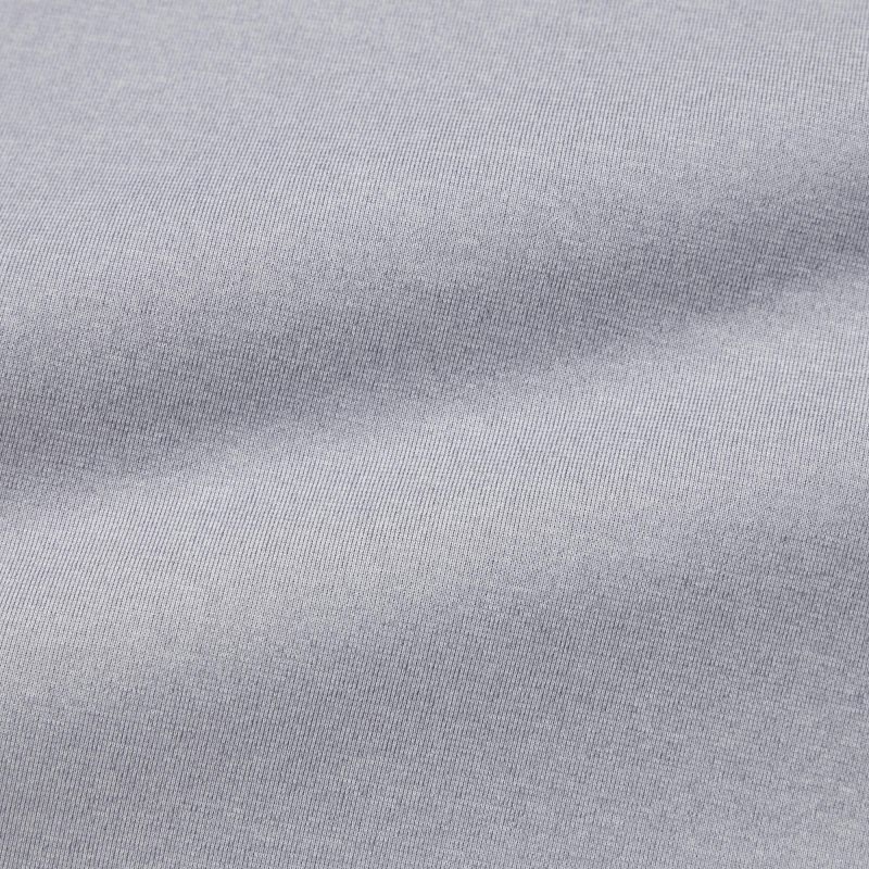 Grey Uniqlo Airism V-neck Short-sleeve Men T Shirts | 3699984