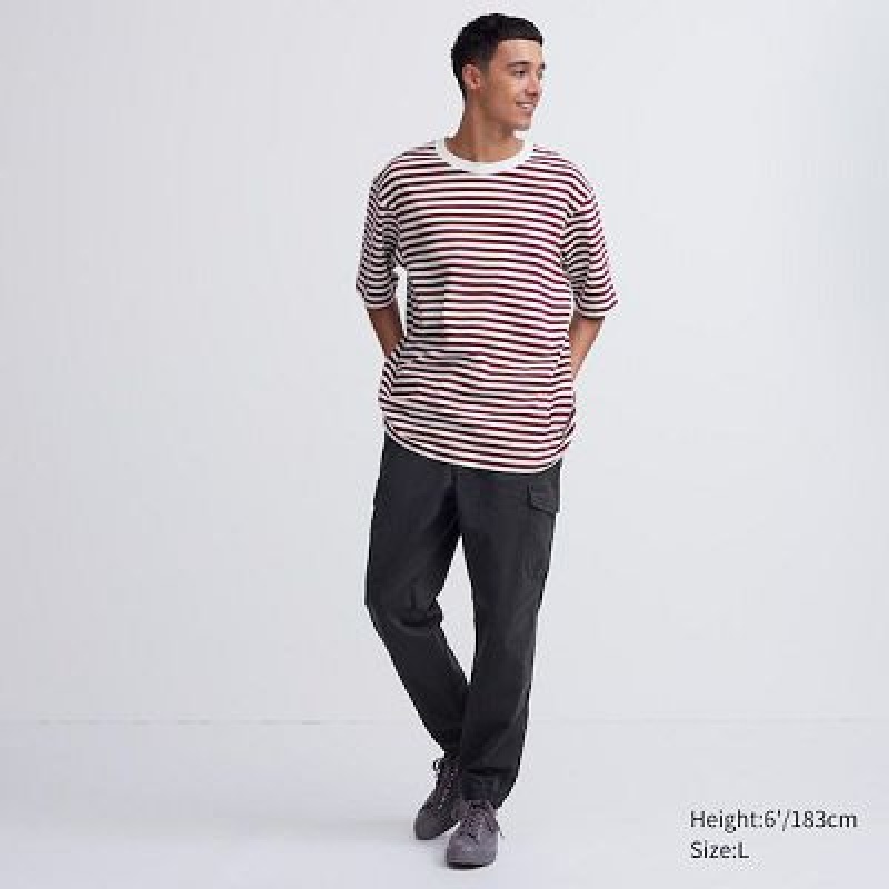 Grey Uniqlo Cargo Women Joggers | 7780236