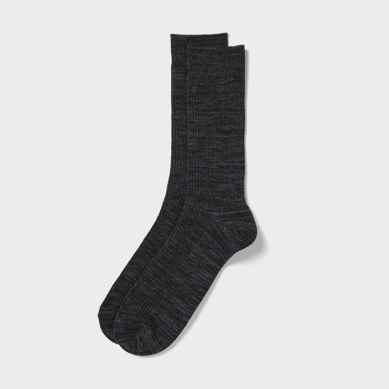 Grey Uniqlo Colorful 50 Men Socks | 3021106
