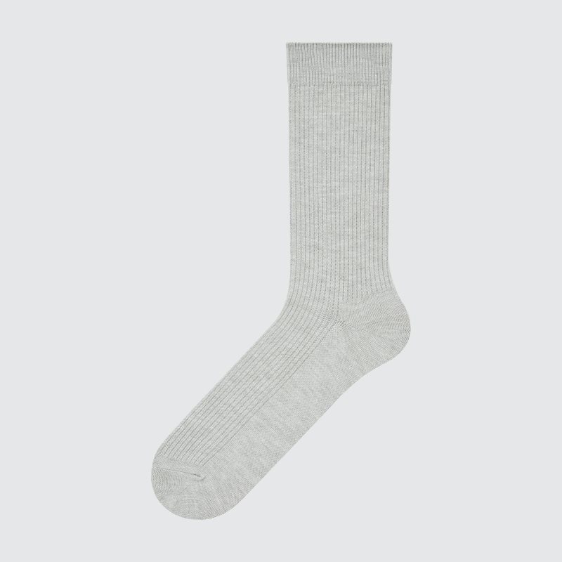 Grey Uniqlo Colorful 50 Men Socks | 9004688