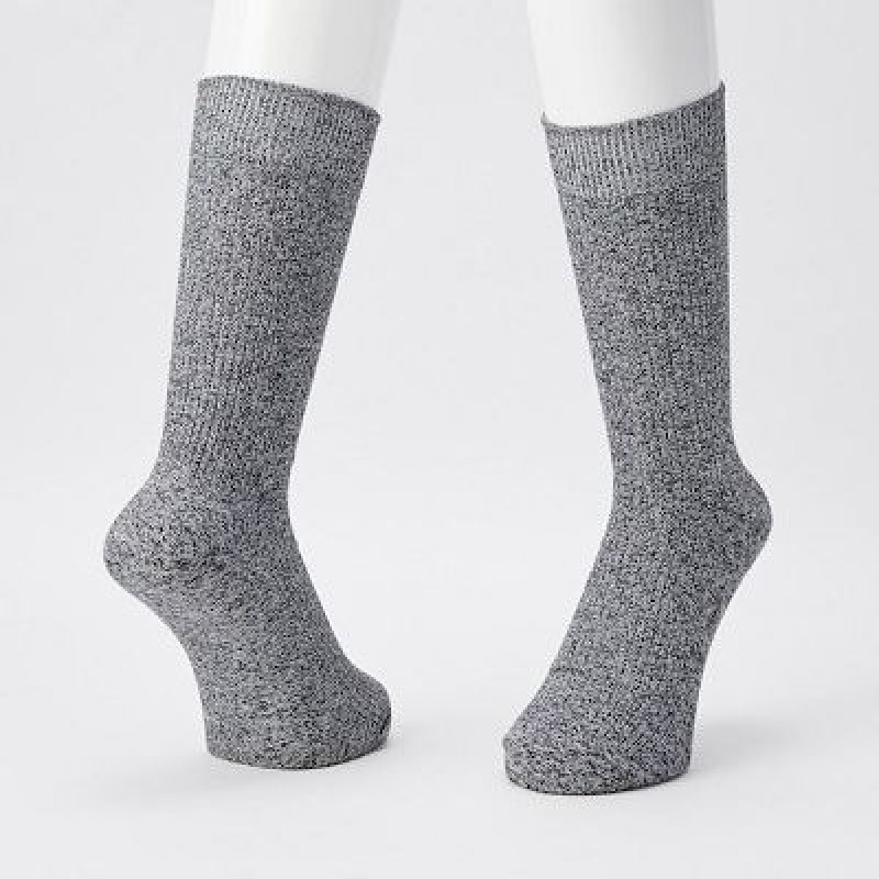 Grey Uniqlo Colorful 50 Women Socks | 5968111