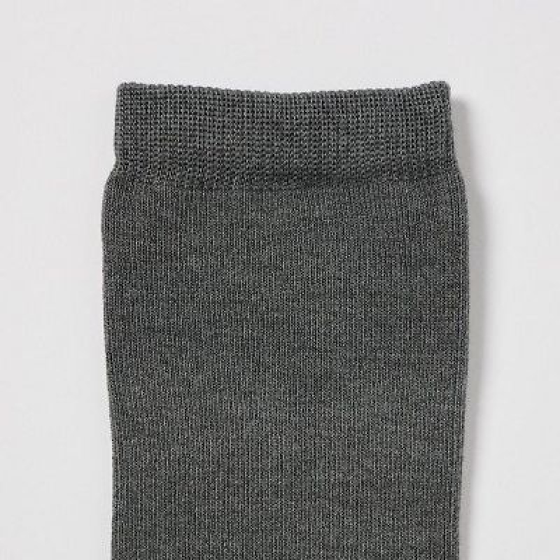Grey Uniqlo HEATTECH Women Socks | 1481806