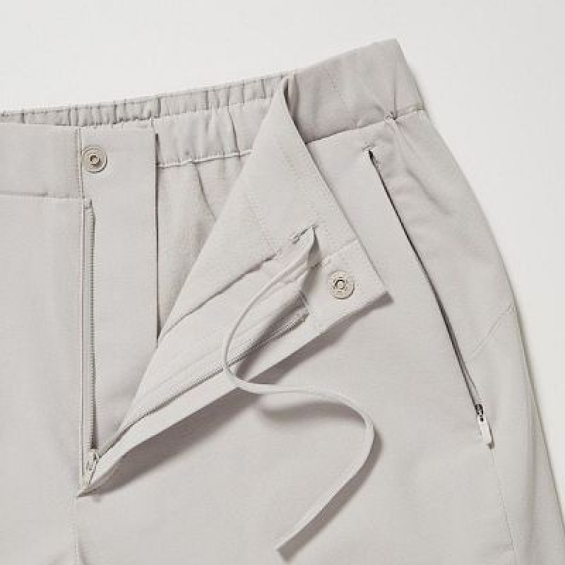 Grey Uniqlo Heattech Warm Lined Women Pants | 7287537