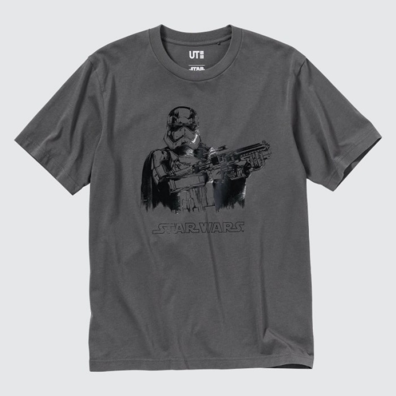 Grey Uniqlo MAGIC FOR ALL FOREVER UT Short-Sleeve Women T Shirts | 3452898