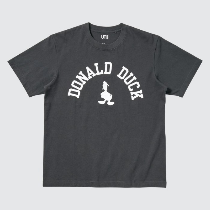 Grey Uniqlo Magic For All Favorites UT Short-Sleeve Women T Shirts | 13800