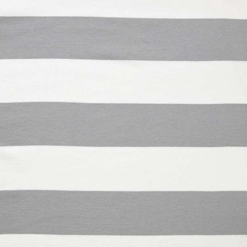 Grey Uniqlo Oversized Striped Half-sleeve Men T Shirts | 4453904
