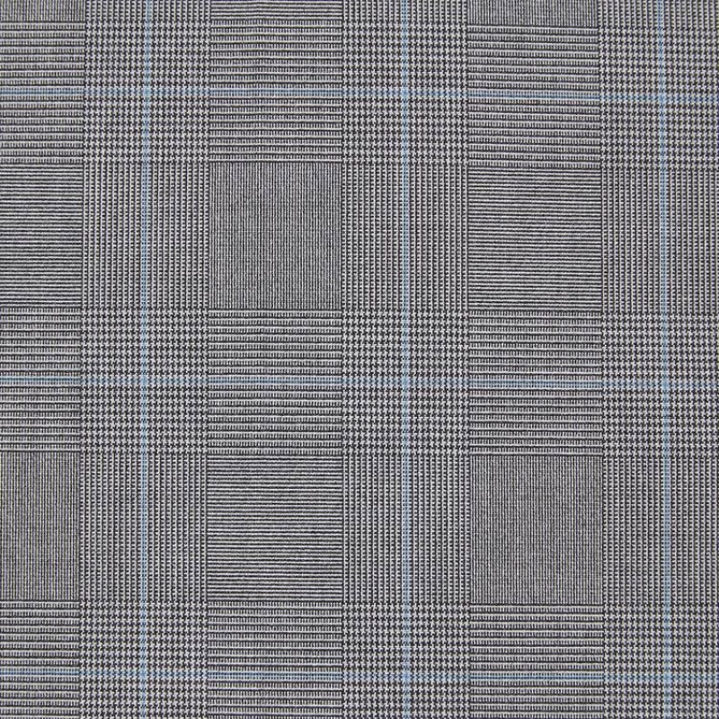 Grey Uniqlo Smart Comfort Glen Checked Ankle Length Men Pants | 236268