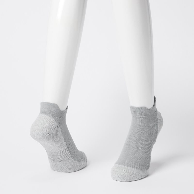 Grey Uniqlo Sports Short Men Socks | 8478870
