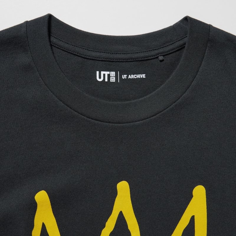 Grey Uniqlo Ut Archive Ut Short Sleeve Graphic Jean-michel Basquiat Men T Shirts | 7981122