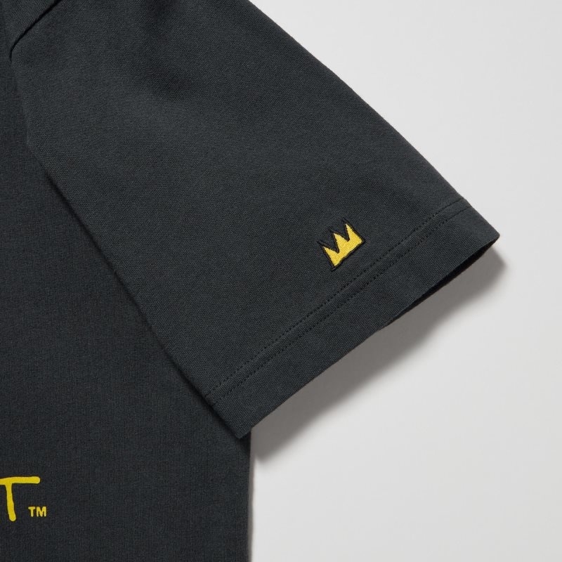 Grey Uniqlo Ut Archive Ut Short Sleeve Graphic Jean-michel Basquiat Men T Shirts | 7981122