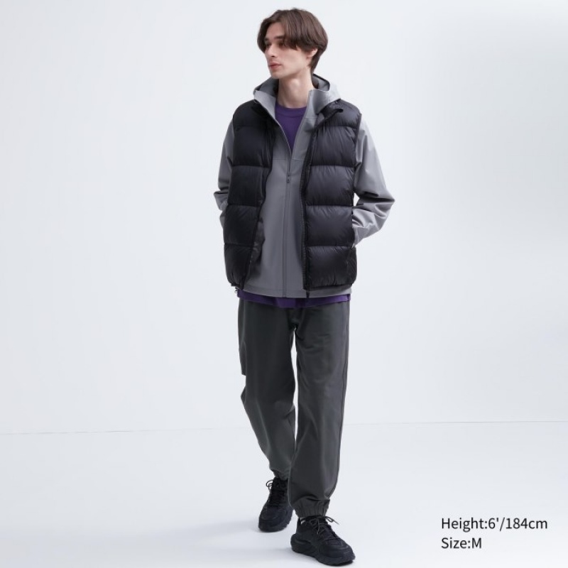 Grey Uniqlo Washed Jersey Women Joggers | 1641489