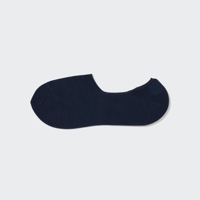 Navy Uniqlo Low Cut Men Socks | 830347