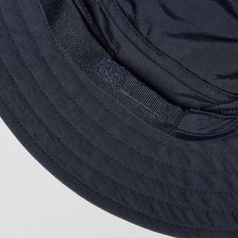 Navy Uniqlo UV Protection Women Hats | 534172