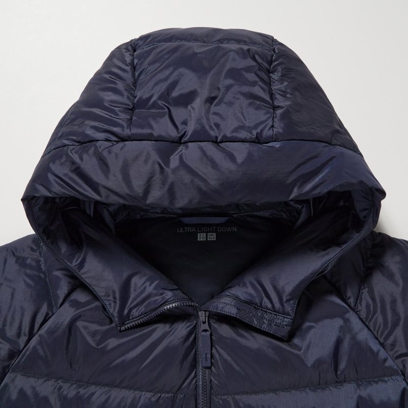 Navy Uniqlo Ultra Light Down 3d Cut Men Parka | 4238379