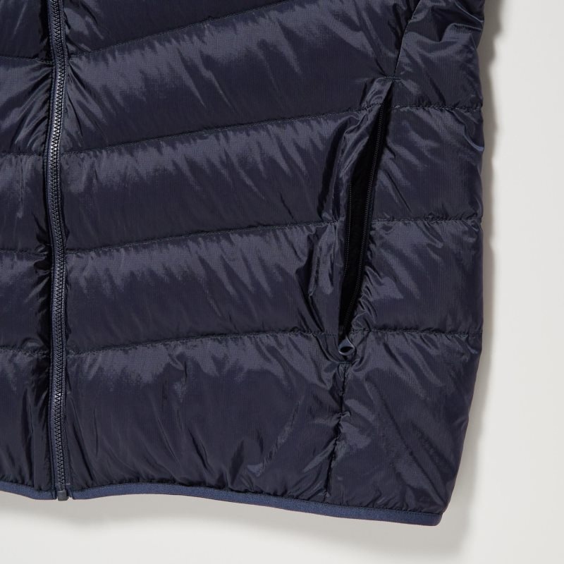 Navy Uniqlo Ultra Light Down 3d Cut Men Parka | 4238379