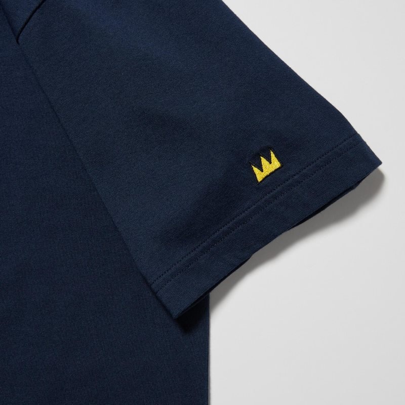Navy Uniqlo Ut Archive Ut Short Sleeve Graphic Jean-michel Basquiat Men T Shirts | 5557541
