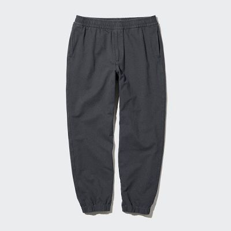 Navy Uniqlo Washed Jersey Women Joggers | 5322302